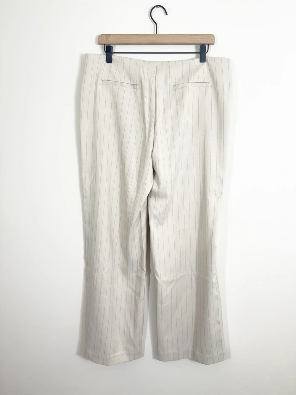 Reformation Vida Low Rise Pant Trouser Dune Stripe Size 10 - Picture 5 of 7